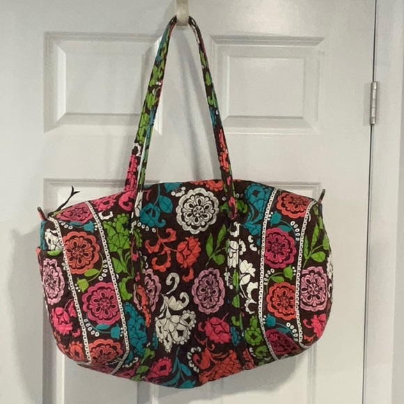 Vera Bradley Handbags - Vera Bradley Lola Pattern Large Duffle